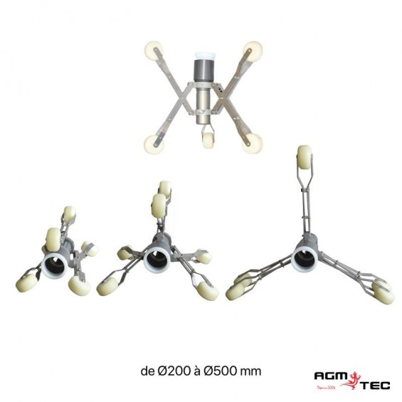 ÉTOILE DE CENTRAGE INOX POUR TUBICAM® XL / XL 360 HD